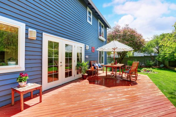 Blue Siding Installation in Ooltewah